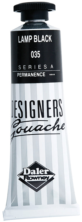 DALER-ROWNEY Designers Gouache 38 ml Lamp Black