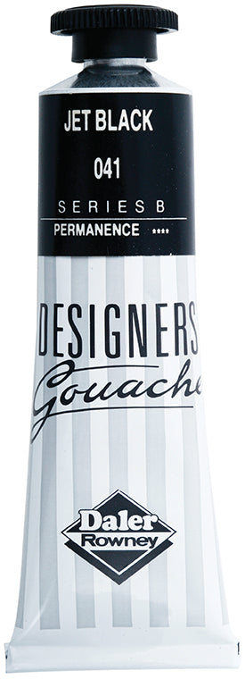 DALER-ROWNEY Designers Gouache 38 ml Jet Black