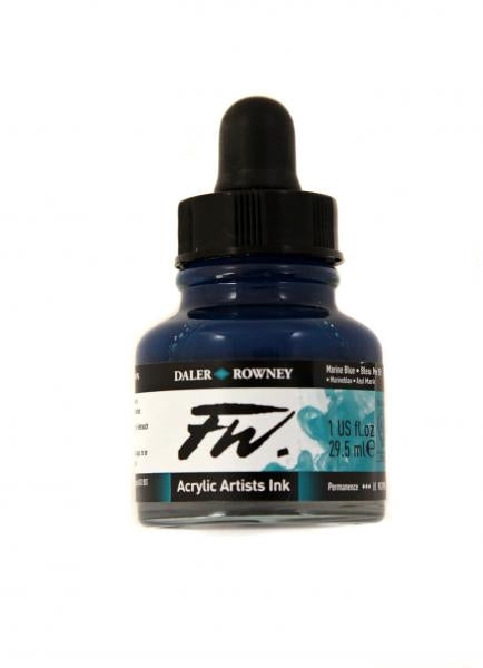 DALER-ROWNEY Fw Ink 29.5 ml Marine Blue