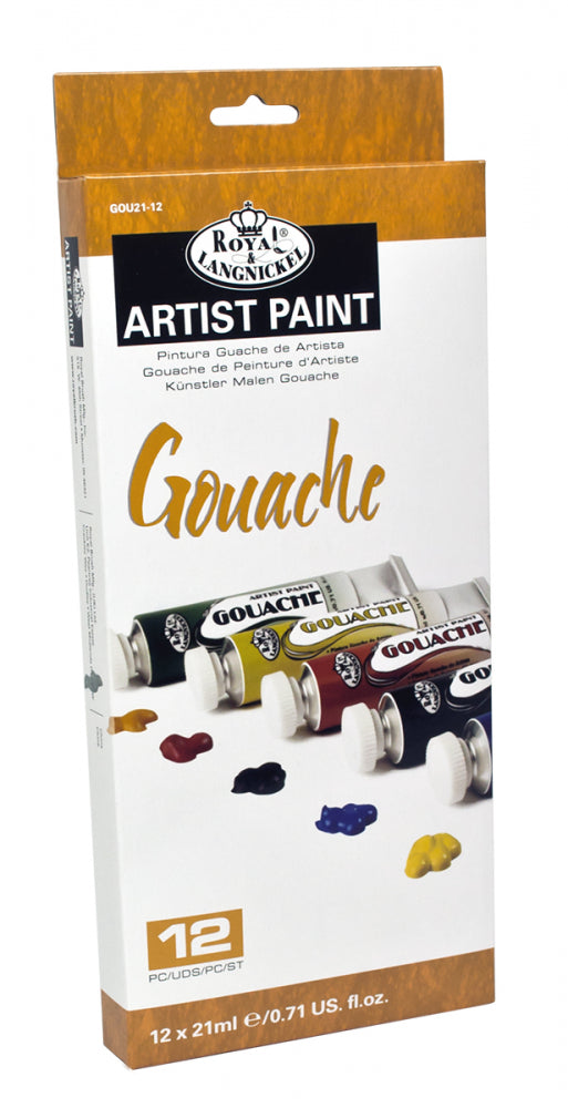 Royal & Langnickel 21 ml Gouche Paint 12 Pk Gou21-12
