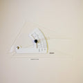 Adjustable Set Square - 12" 30 cm