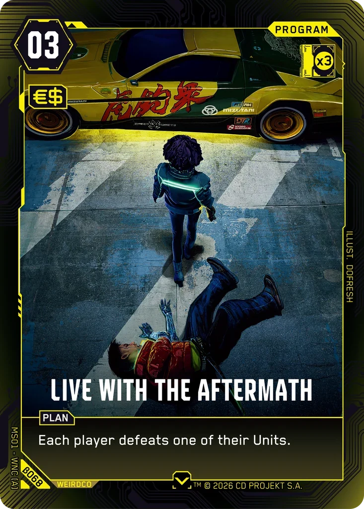 Live with the Aftermath — Welcome to Night City — Beta / β068 / Common