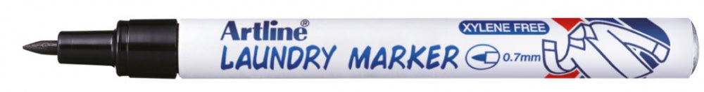 Artline Fine Tip Black Laundry Marker Ek-750
