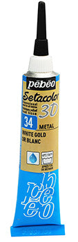 Pébéo Setacolor 3D White Gold Metallic 20 ml 557034