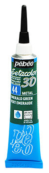 Pébéo Setacolor 3D Emerald Green Metallic 20 ml 557044