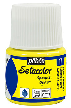 Pébéo Setacolor Opaque 45 ml - Lemon Yellow 295017