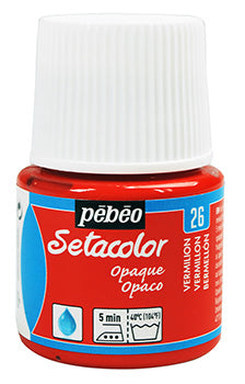 Pébéo Setacolor Opaque 45 ml - Vermillion 295026