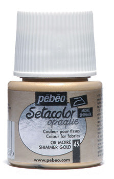 Pébéo Setacolor Gold Opaque Shimmer 45 ml 295045