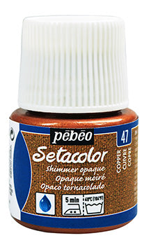 Pébéo Setacolor Copper Opaque Shimmer 45 ml 295047