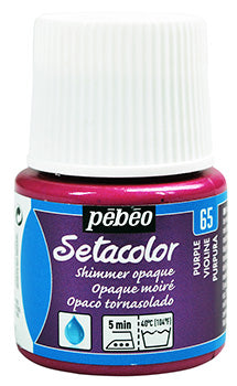 Pébéo Setacolor Opaque 45 ml - Shimmer Purple 295065
