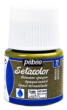 Pébéo Setacolor Opaque 45 ml - Shimmer Bronze 295072
