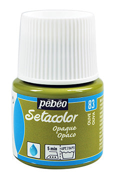 Pébéo Setacolor Olive 83 Opaque 45 ml 295083