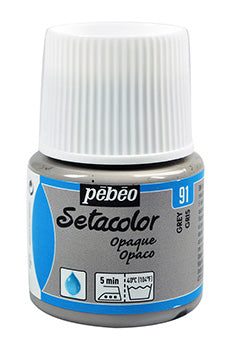 Pébéo Setacolor Grey 91 Opaque 45 ml 295091