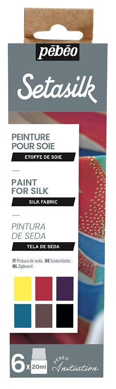 Pébéo Setasilk Initiation Set 6X20 ml 756485