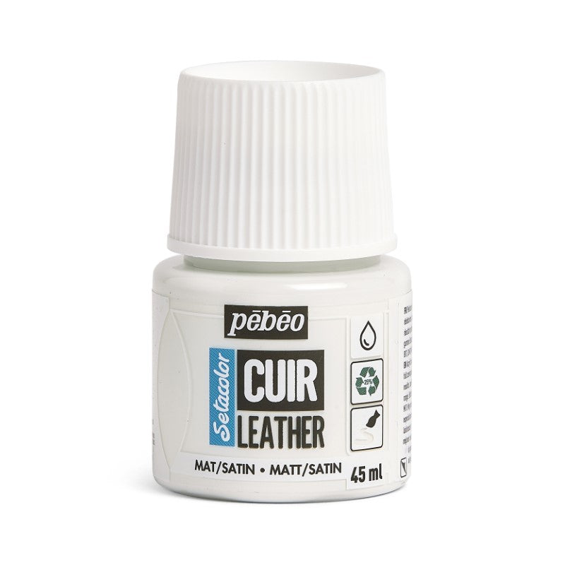 Pébéo Setacolor Leather 45 ml Pure White 295601