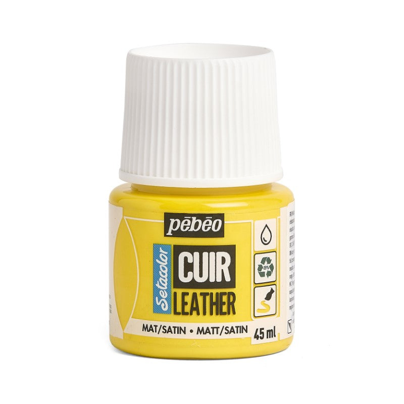 Pébéo Setacolor Leather 45 ml Vivid Yellow 295602