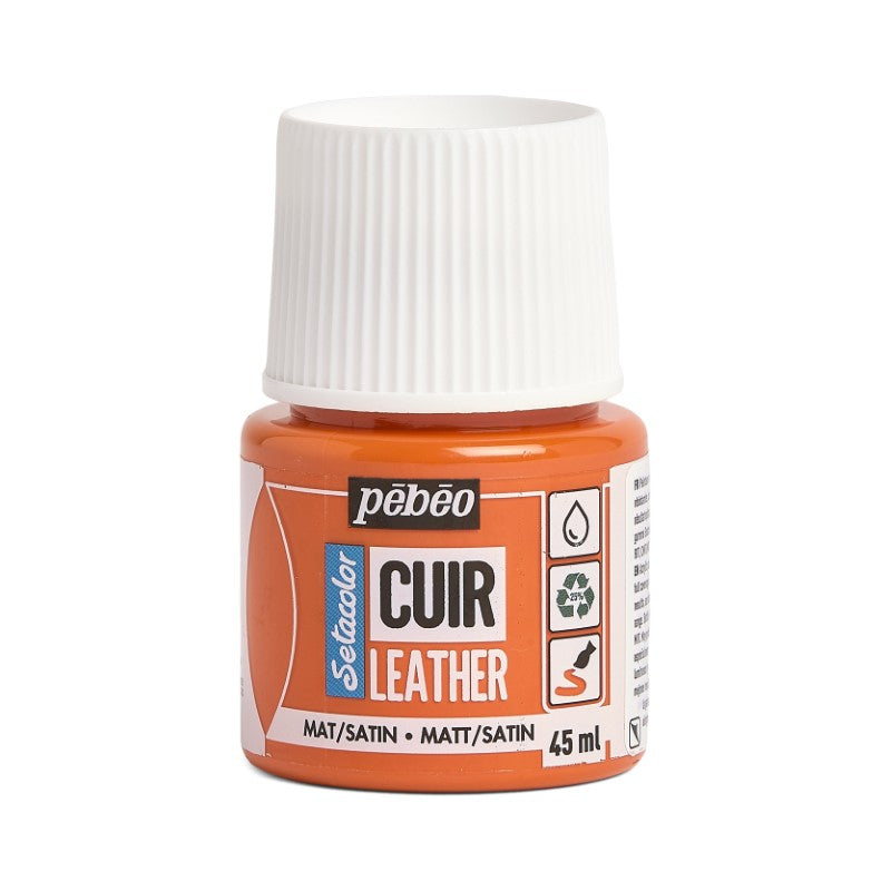 Pébéo Setacolor Leather 45 ml Orange 295604