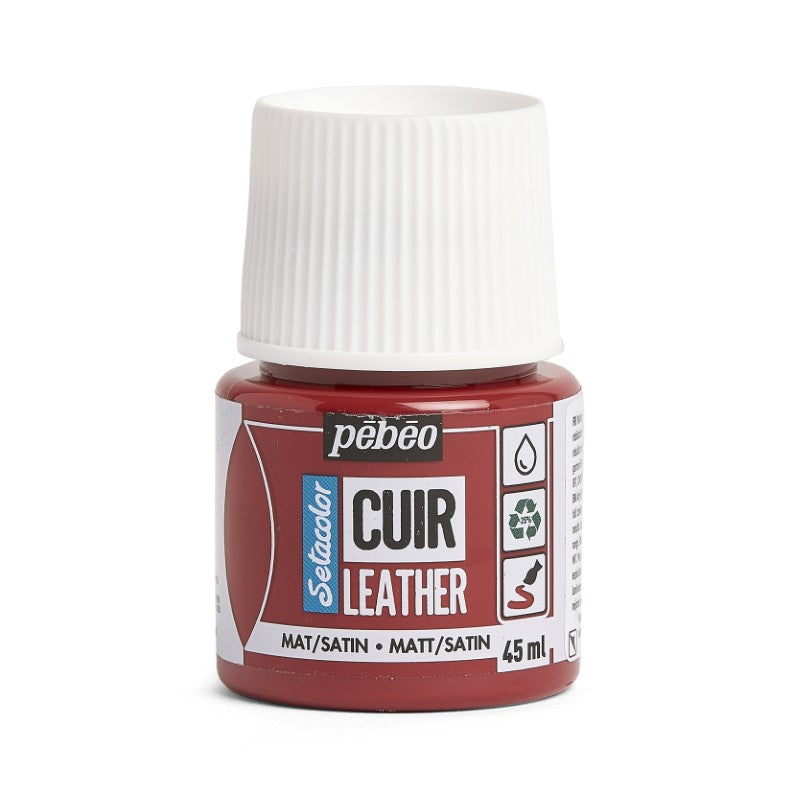 Pébéo Setacolor Leather 45 ml Deep Red 295606