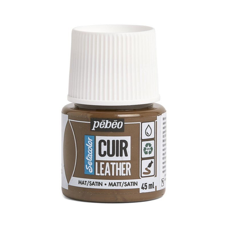Pébéo Setacolor Leather 45 ml Expresso Brown 295618