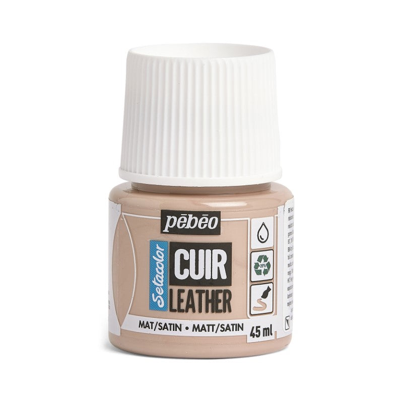 Pébéo Setacolor Leather 45 ml Taupe 295621