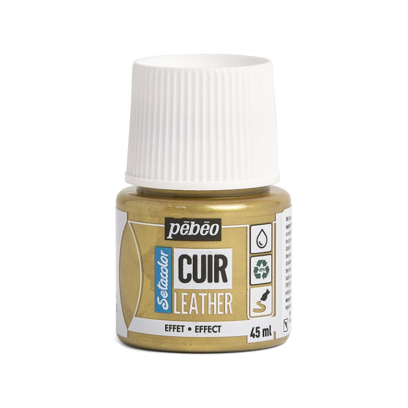 Pébéo Setacolor Leather 45 ml Metal Gold 295633
