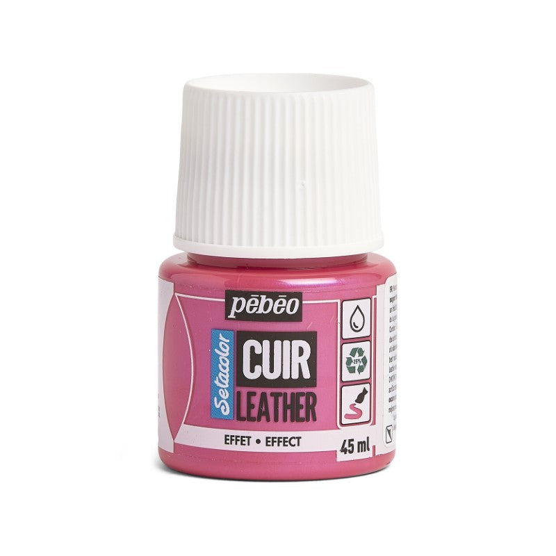 Pébéo Setacolor Leather 45 ml Duochrome Pink/Blue 295641
