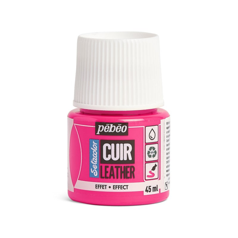 Pébéo Setacolor Leather 45 ml Sfluorescent Pink 295648