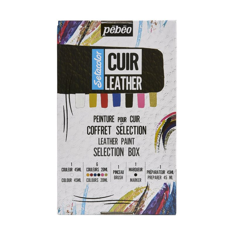 Pébéo Setacolor Leather Selection Box 295682