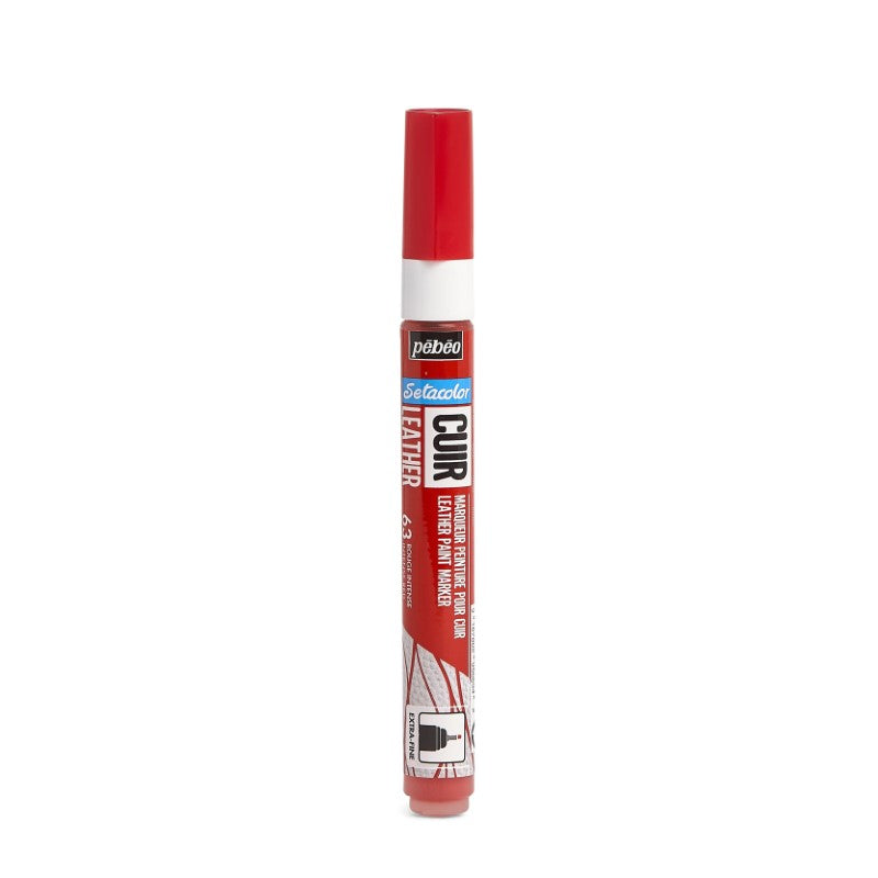 Pébéo Setacolor Leather Marker Intense Red 295663
