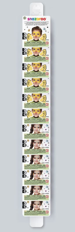 Snazaroo Bunny & Chick Mini Theme 12 Clipstrip 1172111
