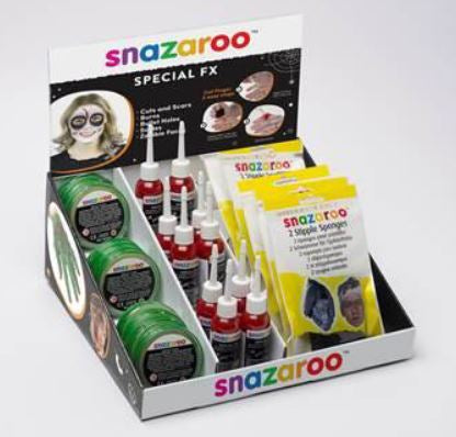 Snazaroo Special Fx Display Unit With Stock