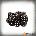 Black D6 Dice (20)