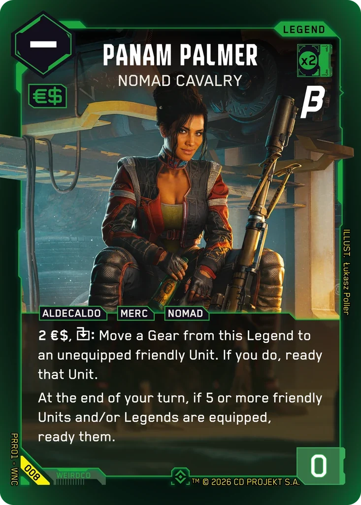 Panam Palmer: Nomad Cavalry — Pre-Release Beta / 008 / Epic
