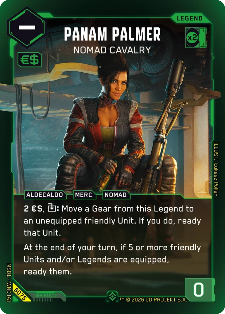 Panam Palmer: Nomad Cavalry — Welcome to Night City — Beta / β075 / Epic