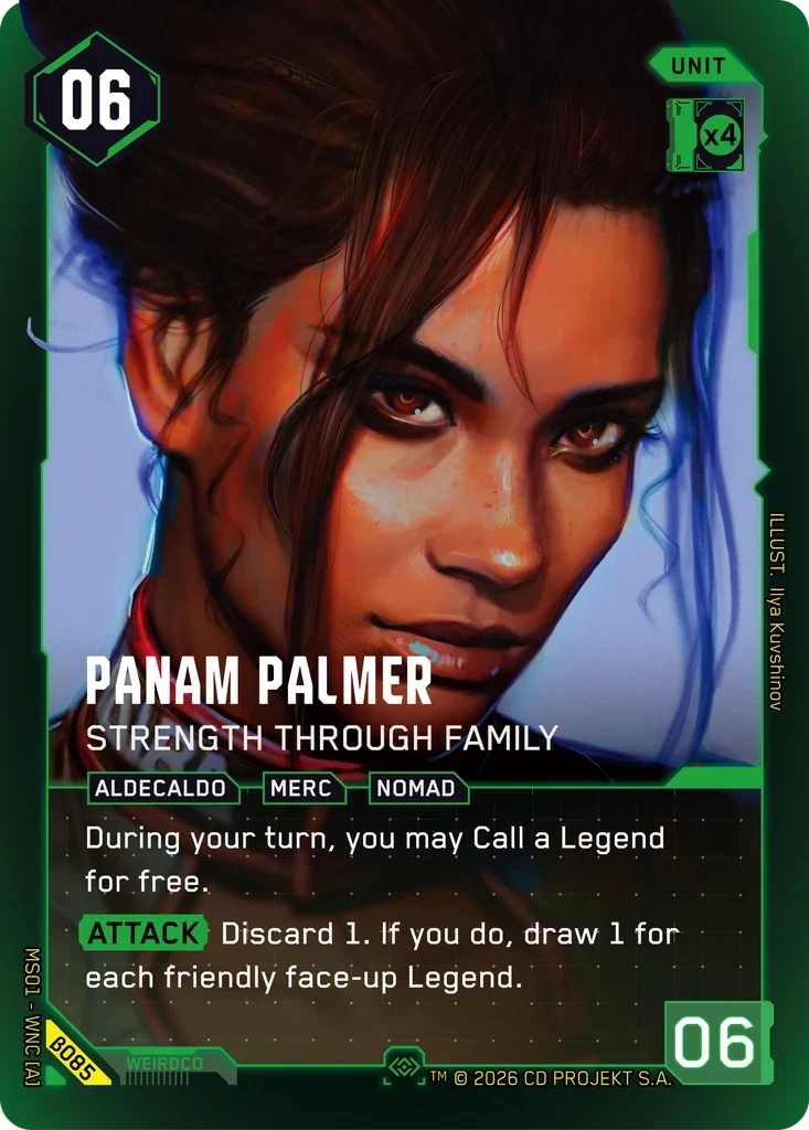 Panam Palmer: Strength Through Family — Welcome to Night City — Beta / β085 / Secret