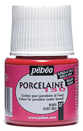 Pébéo Porcelaine 150 45 ml - Ruby Red 024007