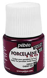 Pébéo Porcelaine 150 45 ml - Garnet Red 024011