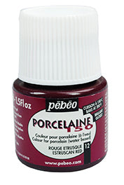 Pébéo Porcelaine 150 45 ml - Etruscan Red 024012