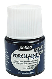 Pébéo Porcelaine 150 45 ml - Abyss Black 024-041