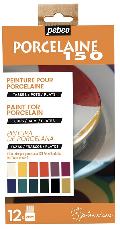 Pébéo Porcelaine 150 Explorer Glossy 12 X 20 ml Set 1 757471