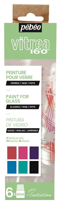 Pébéo Vitrea 160 Initiation Glossy 6X20 ml Set 2 756462