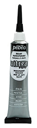 Pébéo Vitrea 160 Pewter Relief Outliner 114069