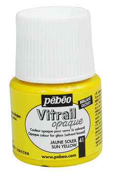 Pébéo Vitrail 45 ml Sun Yellow Opale 050041