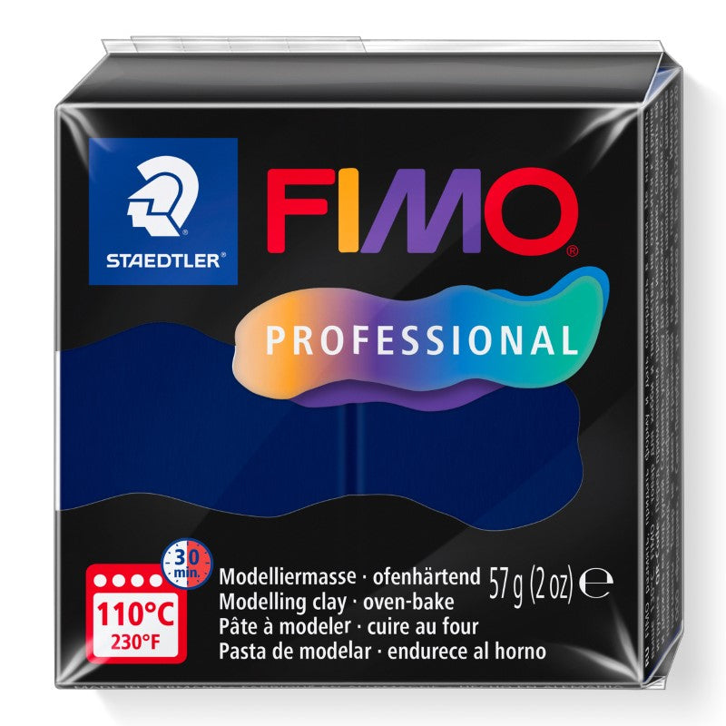 FIMO Professional Navy Blue 57G Block 8040-34