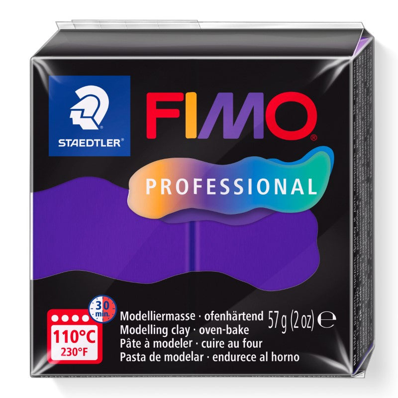 FIMO Professional Purple 57G Block 8040-6
