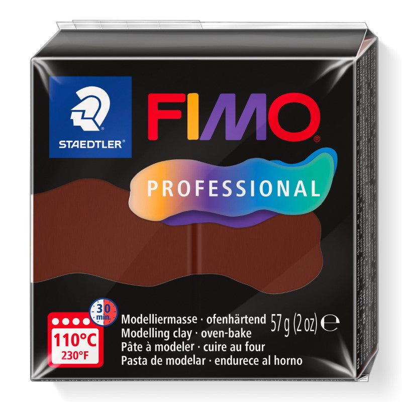 FIMO Professional Chocolate 57G Block 8040-77