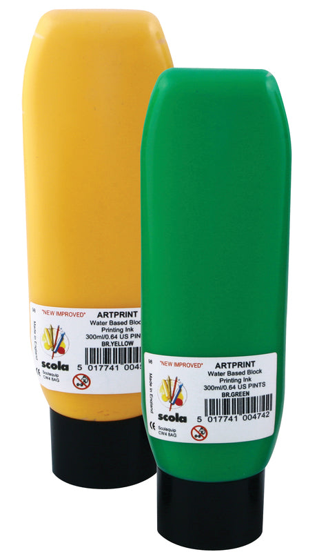 Block Printing W/C Ink 300 ml - Yellow