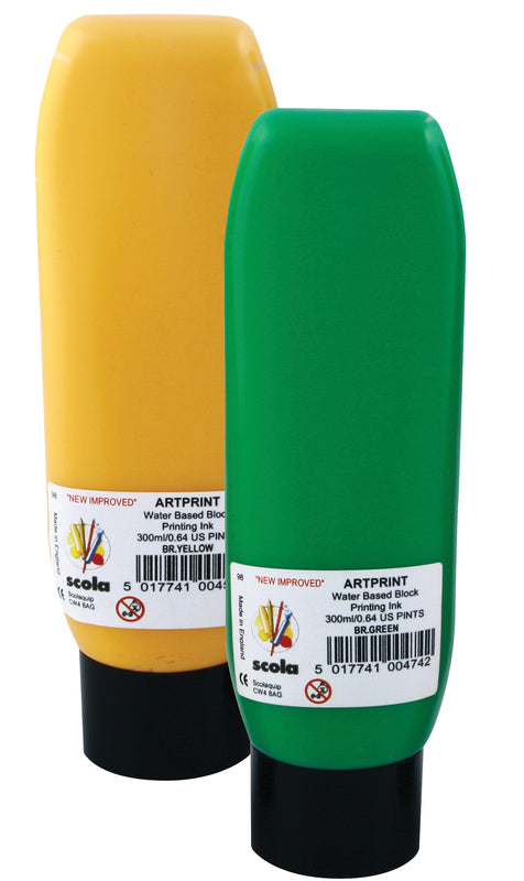 Block Printing W/C Ink 300 ml - Orange