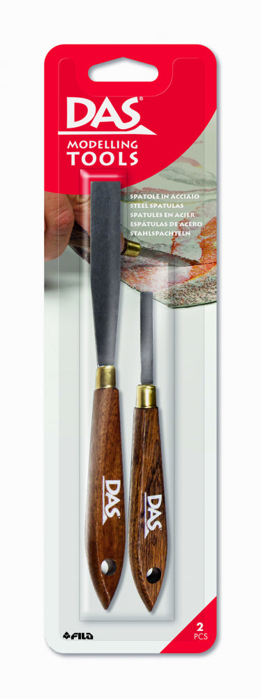 DAS Professional Metal Spatulas 2Pcs Set