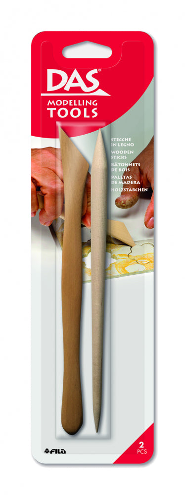 DAS Professional Wooden Spatulas 2Pcs Set